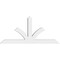 Ekena Millwork Richland Architectural Grade PVC Gable Bracket, 60"W x 27 1/2"H x 4"D x 4"F, 11/12 Pitch GBP060X28X0404RIC00 - alternate 3